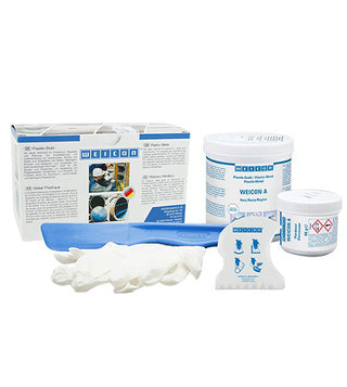 WEICON A Epoxidharzpaste, Stahlspachtel, DNV GL zertifiziert, dunkelgrau