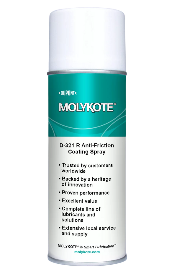 Molykote D-321 R Suchy smar powłoka ślizgowa