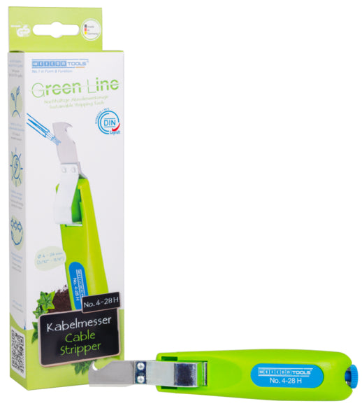 WEICON TOOLS Noż do kabli Nr 4 - 28 H Green Line