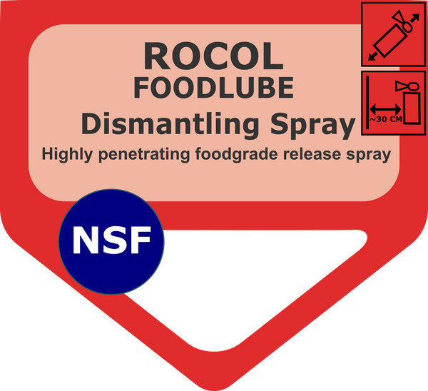 ROCOL FOODLUBE DISMANTLING Dismantling penetrating spray