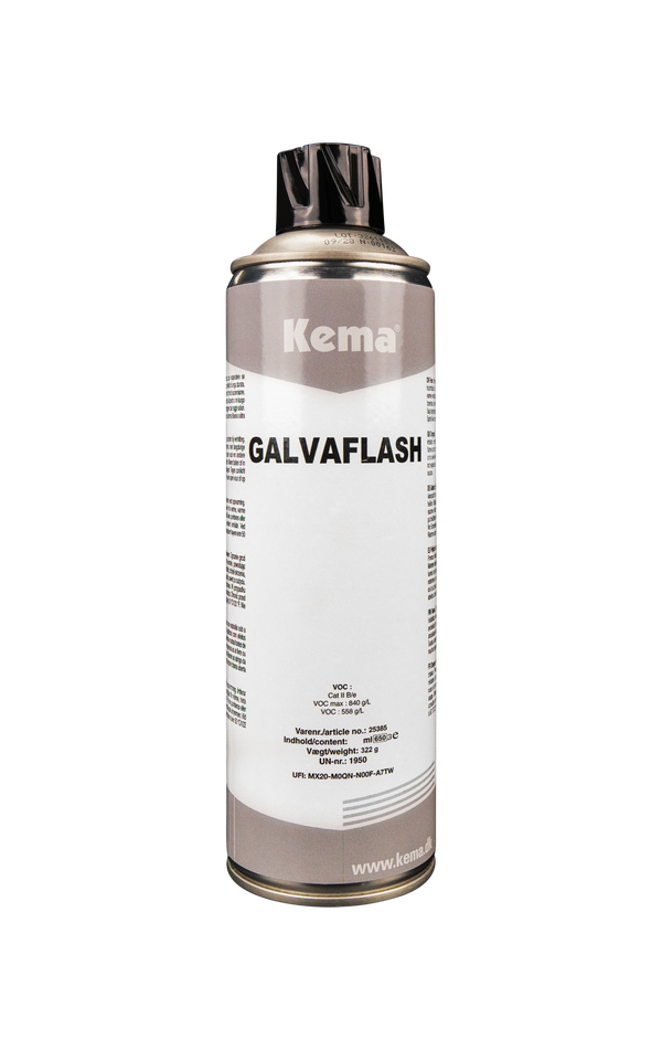 KEMA GalvaFlash AL-480 – aluminiowa powłoka ochronna matowa 500 ml