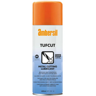 AMBERSIL Tufcut – Metal cutting lubricant – Spray 400 ml