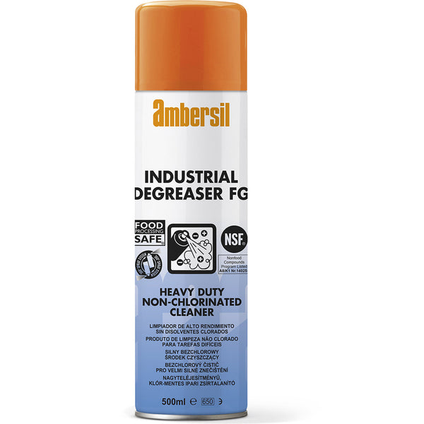 AMBERSIL Industrial Degreaser fg – Mocny, szybkoschnący rozpuszczalnik
