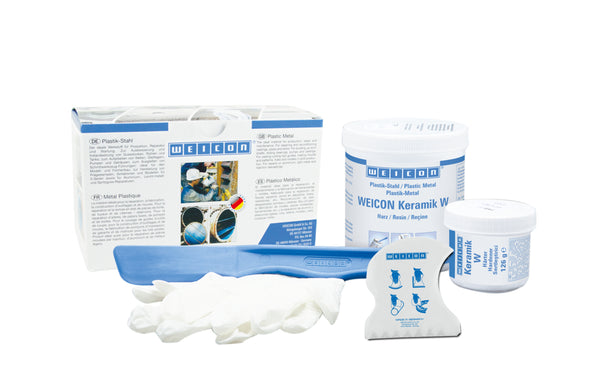 WEICON Ceramic W żywica epoksydowa, biała pasta klej, +200°C