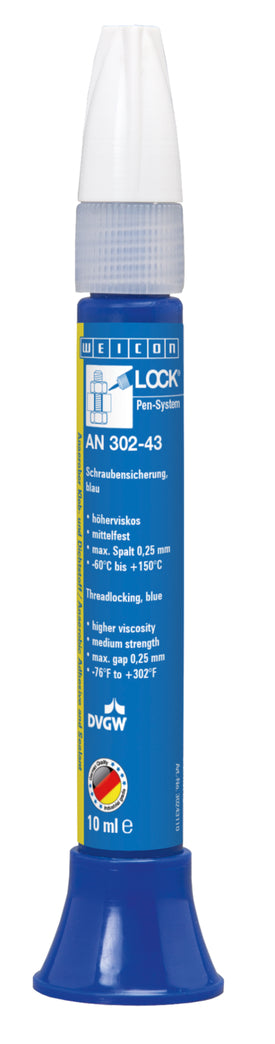 Weicon Lock AN 302-43 – zabezpieczenie śrub o średniej wytrzymałości – 10 ml