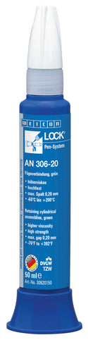 Weicon Lock AN 306-20 – wysokotemperaturowe mocowanie łożysk i części cylindrycznych – 50 ml