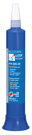Weicon Lock AN 306-20 – wysokotemperaturowe mocowanie łożysk i części cylindrycznych – 200 ml