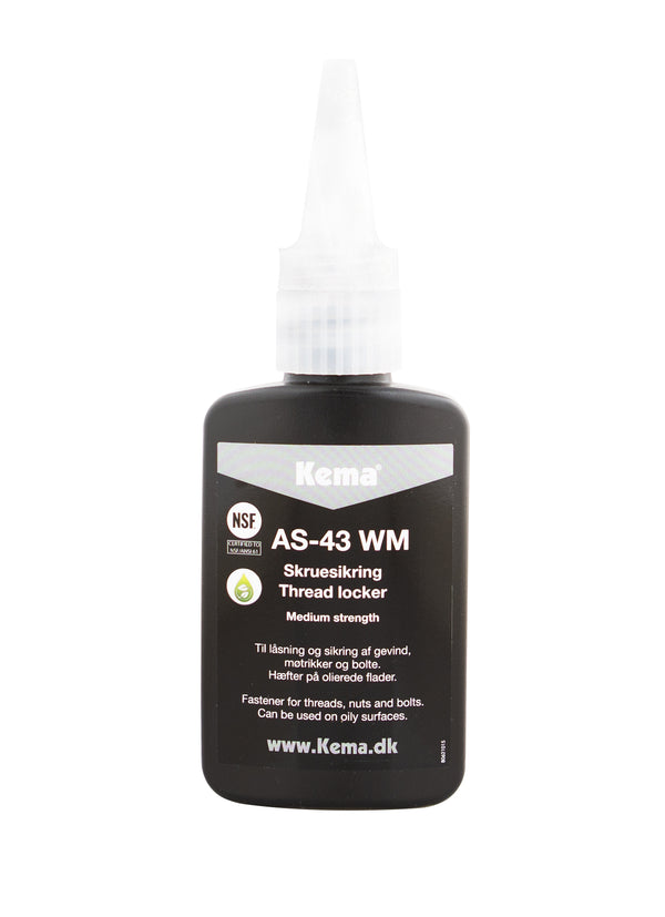 KEMA AS-22 – słaby klej do zabezpieczania gwintów 50 ml
