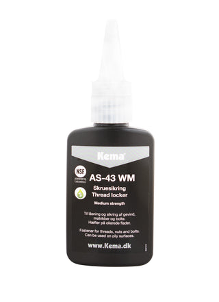 KEMA AS-75 – mocny klej do zabezpieczania gwintów 50 ml