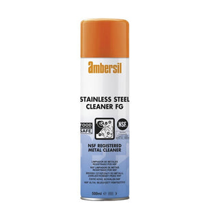 AMBERSIL Stainless Steel Cleaner fg – Spożywczy środek do czyszczenia i polerowania stali nierdzewnej
