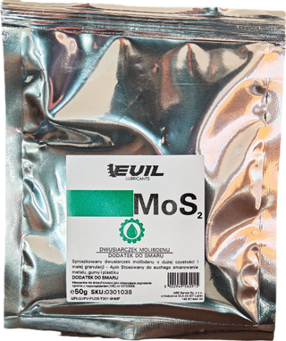 Molybdenum Disulfide MoS2 Technical Powder 4μm - Lubricant Additive