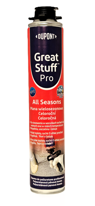 GREAT STUFF PRO ALL Season 750ml All-season frost mounting foam