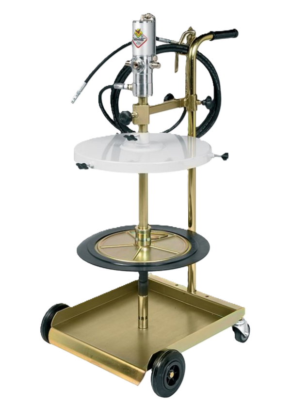 Raasm 64064 high-pressure grease pump - pneumatic drive - Set for 50kg drums