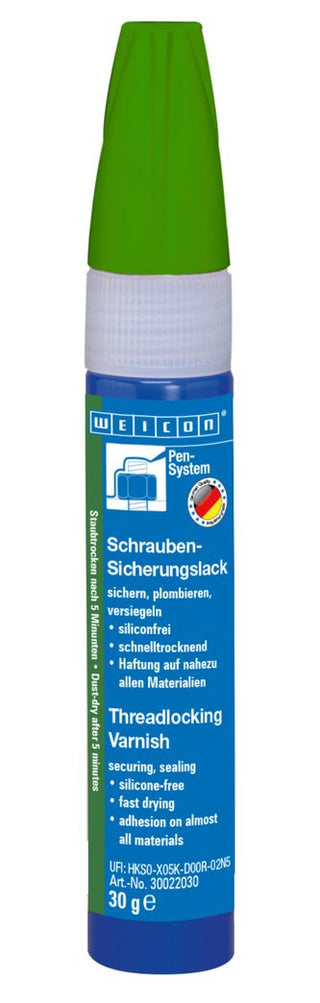 Kaufen zielony WEICON Schraubensicherungslack Rot - Plombe - Gewindesicherungslack