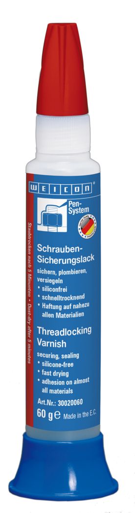 WEICON Threadlocking Varnish Red -Sealant - threadlocking varnish