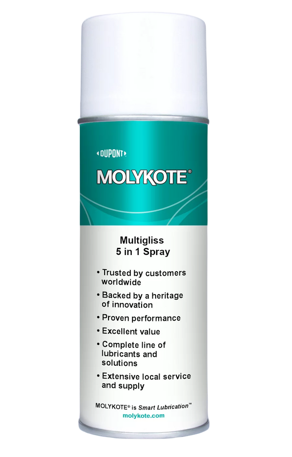 Molykote Multigliss Spray Płyn konserwująco penetrujący - 400ml