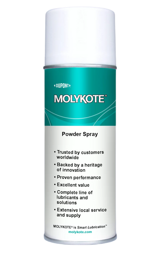 Molykote Powder Spray z dwusiarczekiem molibdenu - 400ml
