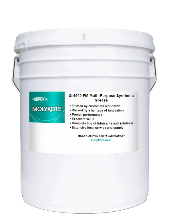 Molykote G-4500 FM Weißes synthetisches Lebensmittelfett - 25kg