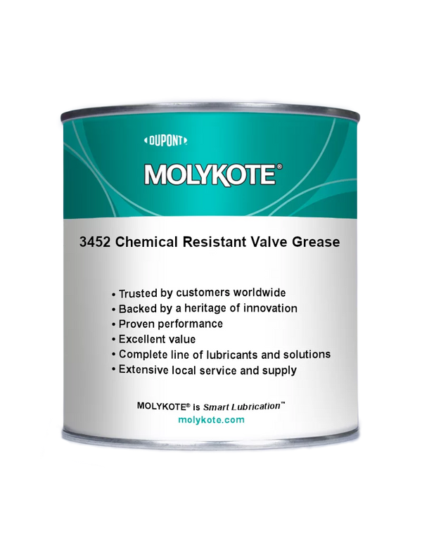 Molykote 3452 Chemikalienbeständiges Ventilfett - 1kg