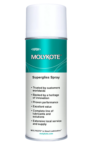 Molykote Supergliss Penetrationsspray - 400 ml