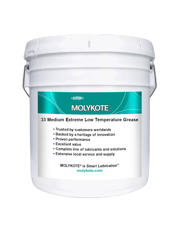 Molykote 33 Medium, Gefrierlagerfett - 5kg