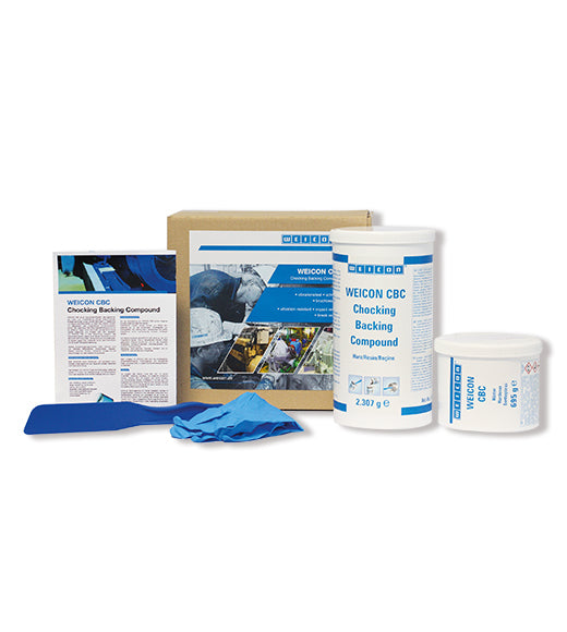 WEICON CBC liquid epoxy resin, grey, low viscosity, aluminium, concrete 